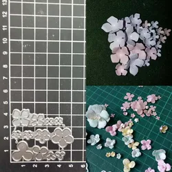 Flowers Metal Cutting Dies Stencil Scrapbook Album Stamp Paper Card Embossing Decor Craft Knife Mould