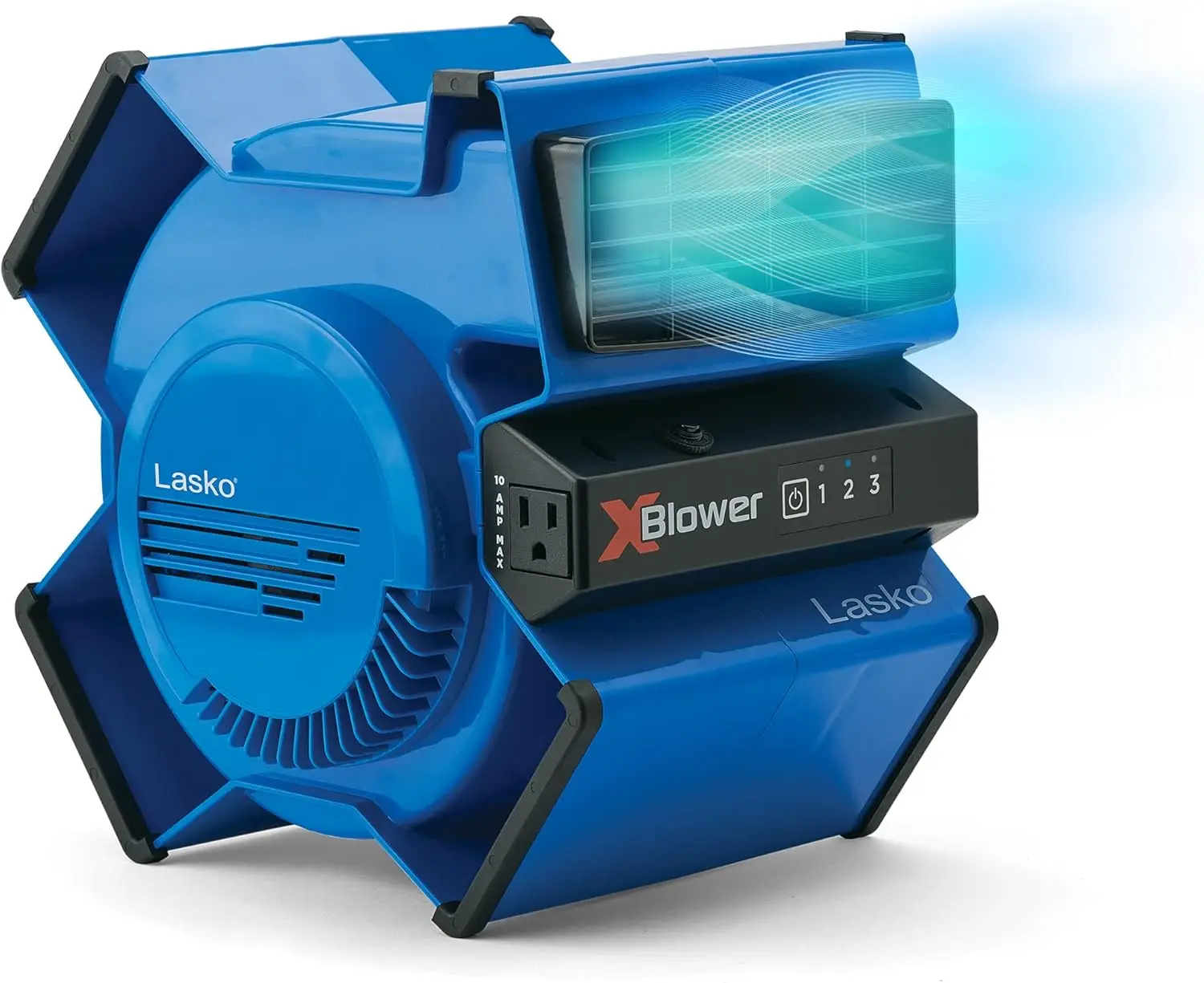 

Lasko X-Blower 6 Position High Velocity Pivoting Utility Blower Fan for Cooling, Ventilating, Exhausting and Drying,3 Speeds, AC