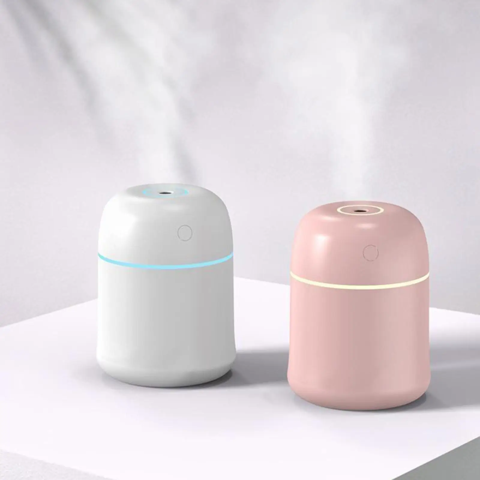 220ml Car Home Humidifier LED Air Purifier Freshener Diffuser USB for for Baby Home Bedroom Travel Office Desk