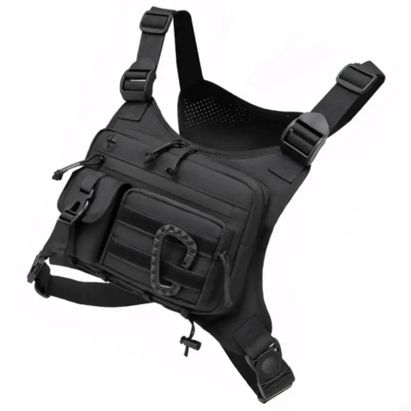 حزمة صدر من النايلون خفيفة الوزن 340F للجري والتخزين الآمن وحزام قابل للتعديل مريح لمفاتيح الهاتف الأساسية #1