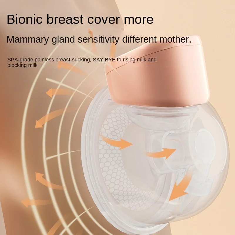 

1 шт. молокоотсос без помощи рук, носимый насос для грудного вскармливания, легкий портативный электрический насос, 4 режима и 36 уровней, удобный