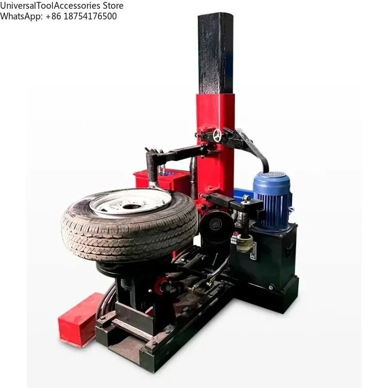 Desmontadora de Neumáticos Vertical para Camiones, Equipo Portátil Móvil para Cambio de Neumáticos de Camión en Venta