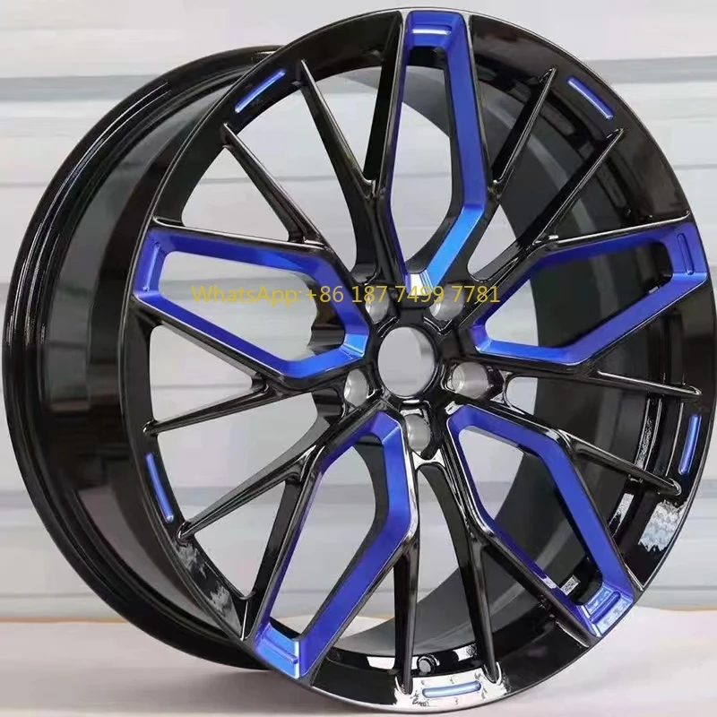 

Custom Color Multi Spoke 18 19 20 21 22 23 Inch Car Rims Aluminum Alloy Forged Wheels for ... ..