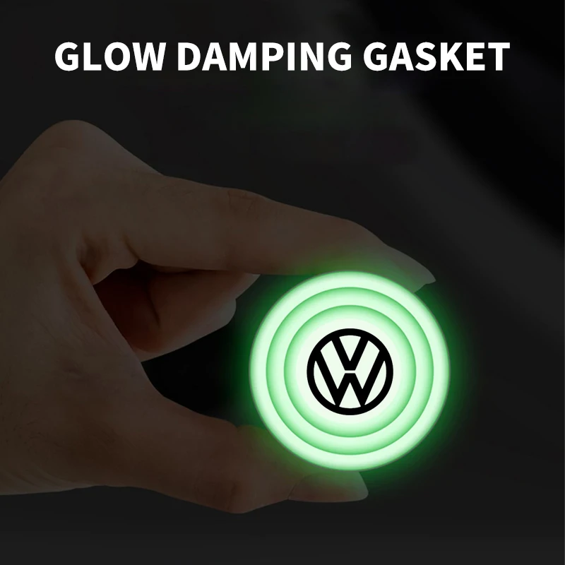 

1/2/4 шт. светящиеся противоударные накладки на двери автомобиля, защитные накладки от столкновений для Volkswagen VW Golf, Polo, Tiguan, Passat, Touareg, Magotan, Touran