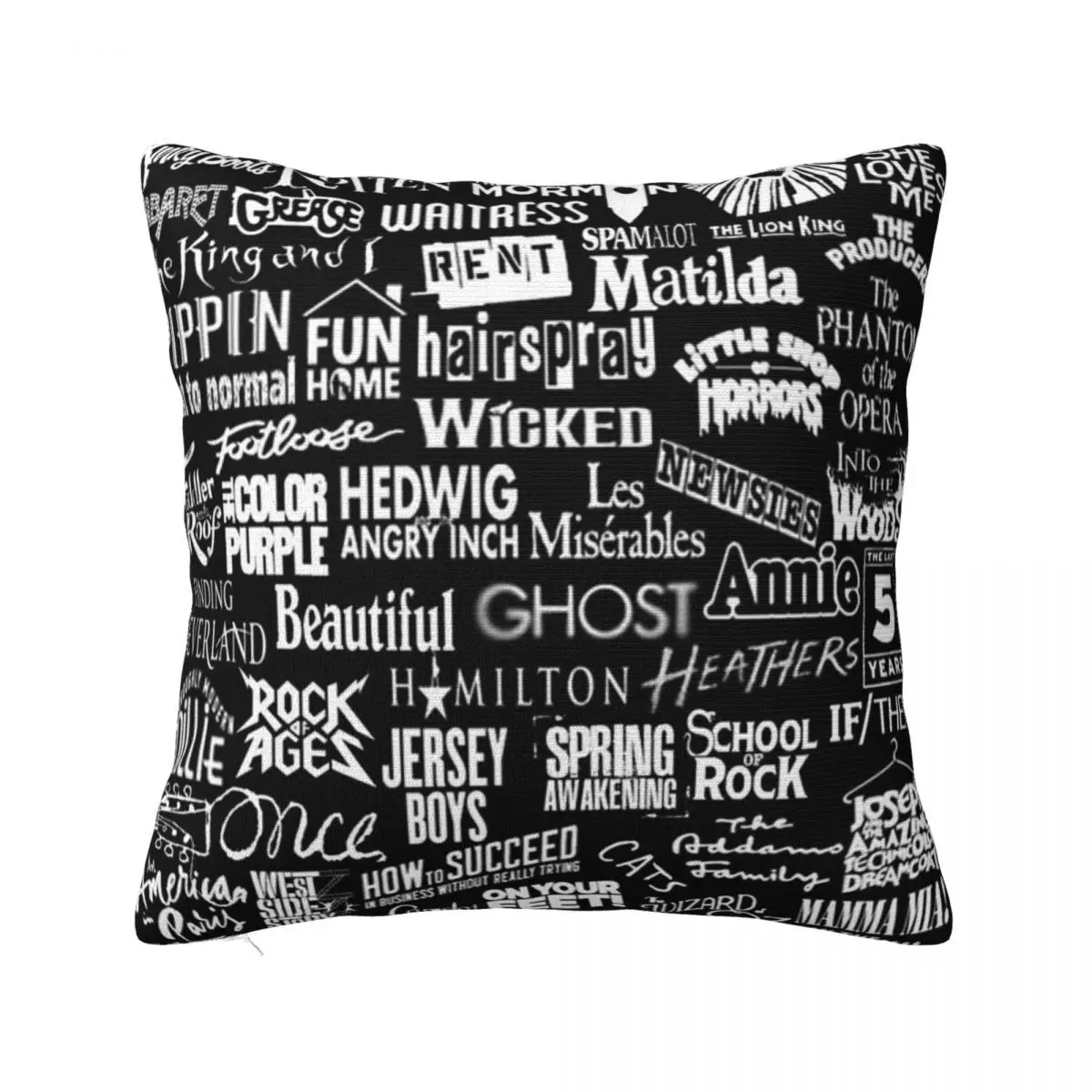 

Broadway Baby Black And White Version Pillow Ornamental Pillows Cushions For Living Room Pillow Case Pillow Cover