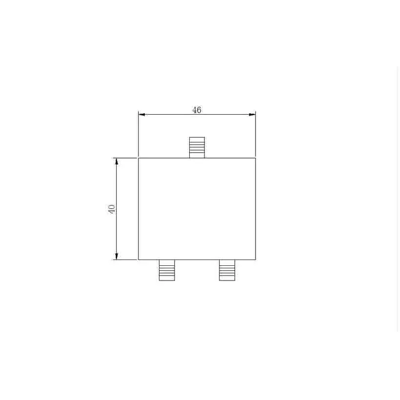 350-3000MHZ Power Divider RF power splitter 1 to 2 Power Divider Combiner for 868M 1.5G 2.4G GPS WiFi VHF Ham Radio amplifier