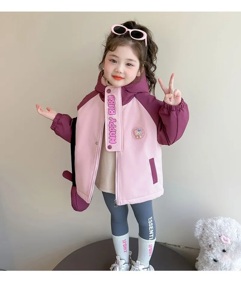 

Girly Heart My Melody Anime Kawaii Sanrio Ins Fashion Fleece Jacket Autumn Winter Cute Thickened Clothes Gifts Toys for Kids
