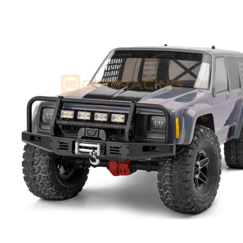 17 mm prostokątny żółty reflektor LED do 1/10 RC Crawler Car Traxxas TRX-4 Defender Ford Bronco SCX10 90046 DIY Parts