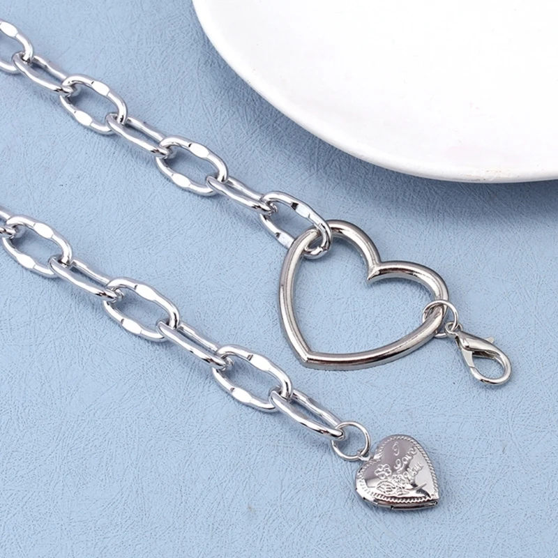 

Delicate Hollow Heart Waist Chain Adjustable for Woman Nightclub Jewelry