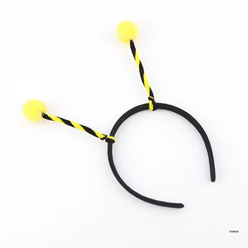 Diadema antena abeja, disfraz abeja, insecto, mariquita, accesorios para cabello para niños y adultos