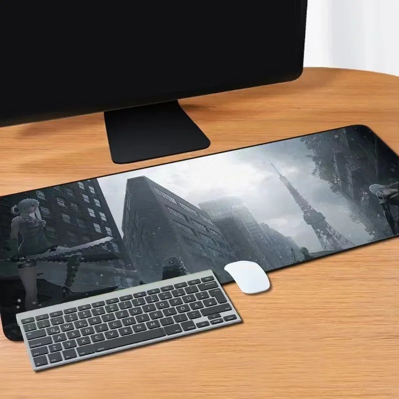 NieR:Automata Super large game mouse pad, mechanical era series, high-definition pattern, office and home computer desk pad