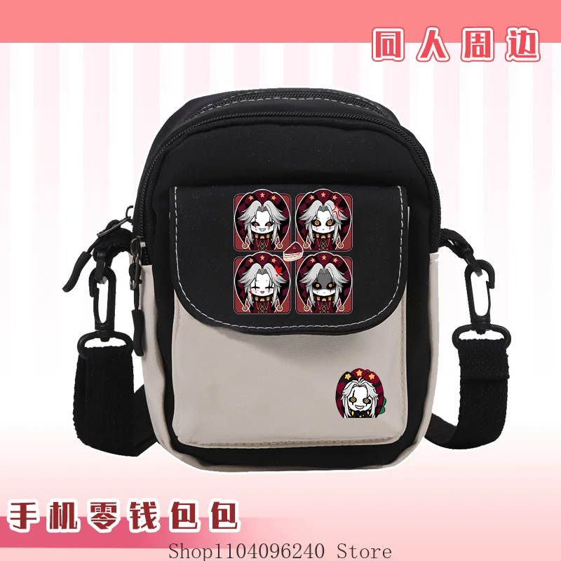 

Pierrot Anime Cosplay Itabag Crossbody Bag Coin Purse Shoulder Bag Halloween Mascot Student Accessory Fans Gift