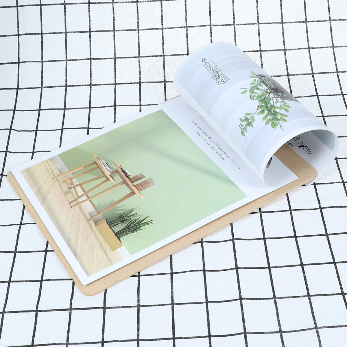 

Wooden Clipboard A4 Size 9X12.5 Inch Hardboard Scratch Resistant Smooth Surface Long Lasting Spring Clip For School Office