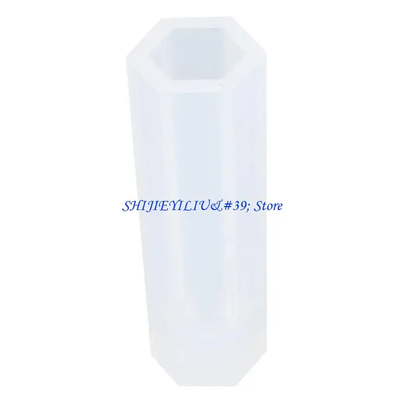 E21F 10 Pcs/Set Crystal Point Tower Epoxy Resin Mold Jewelry Pendant Silicone Mould DIY Crafts Ornaments Home Decoration Mold