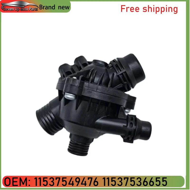 11537549476 11537536655 Engine Coolant Thermostat Assembly Housing for BMW E81 E82 E87 E88 E90 E91E60 E61 E63 E86 E65 E66 N52