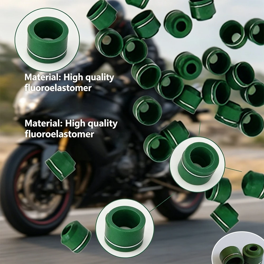 16pc/32pc/50pc/100pc 4mm Intake Exhaust Valve Stem Oil Seal for Honda CBR250 FOUR MC14 CBR 250 CB600S CB600 CB600F HORNET CB 600