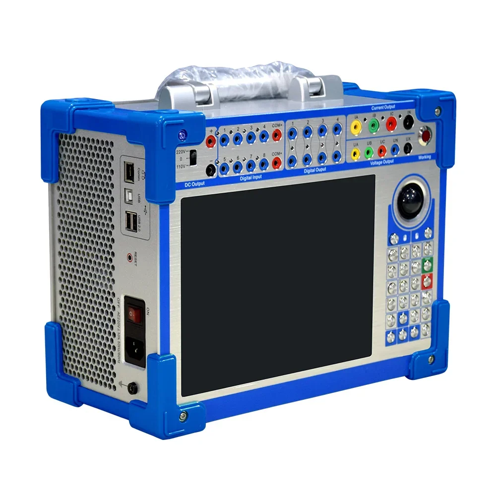 High Precision Portable 3 Phase Relay Protection Tester Secondary Current Relay Test Set Electric Relay Tester Machine