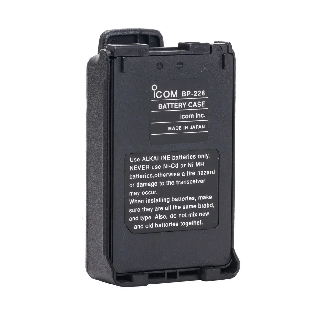 新しいトランシーバーバッテリーボックスIPX4防水単三電池ケースicom