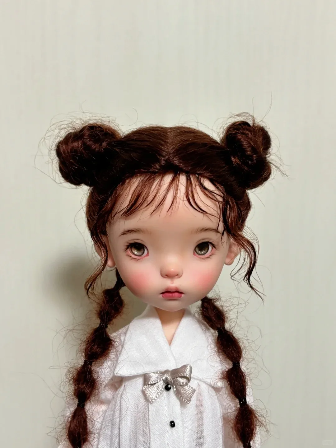 

Новая кукла SD BJD 1/6, специальное тело, синяя фасоль, милая маленькая тканевая девушка, однотонная смоляная голая кукла, подарок для макияжа, бесплатная доставка