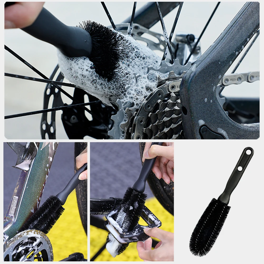

1-2 Set Ride Cleaning Kit 8 Pieces BICYCLE Bike Cleaning Tools Set Plastic PET for Motorbike Mountain Road City BMX Folding Bike