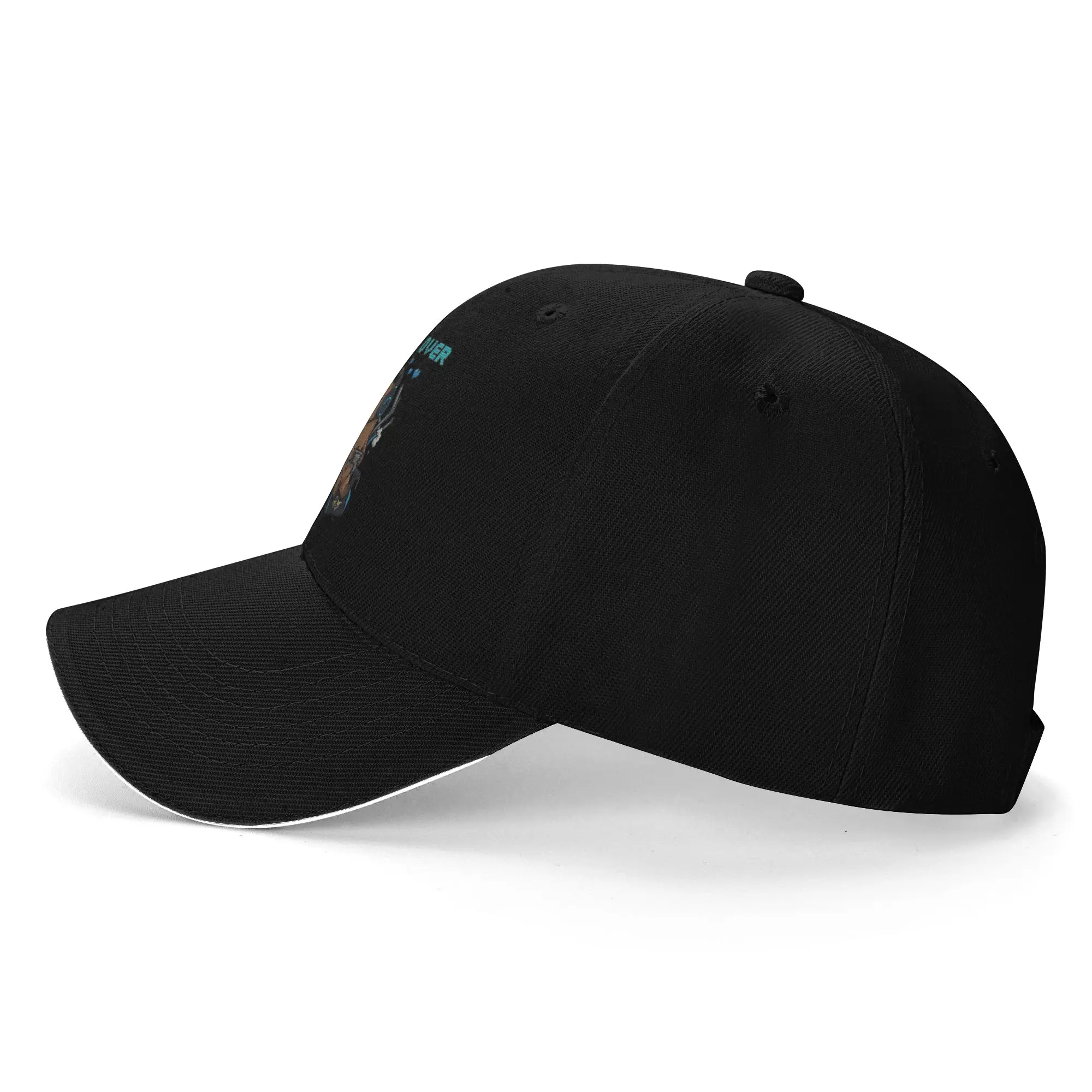 Capybara Funny Gamer Rage Broken Chair Meme Baseball Cap Summer Casual Trucker Hat For Female Male Outdoor Sun Baseball Caps view 3