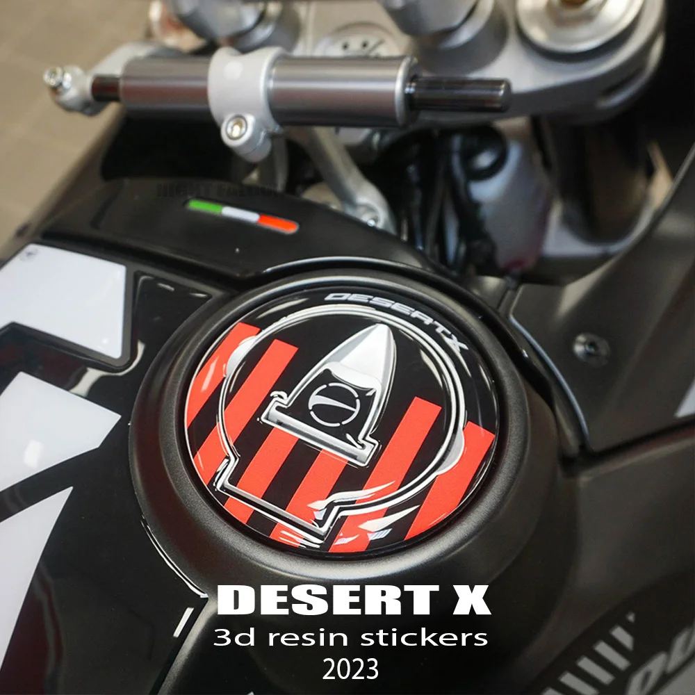 Desert X Accessories Motorcycle 3D Gel Epoxy Resin Sticker Tank Pad Protection Kit For Ducati DesertX Desert X RR22 2023-