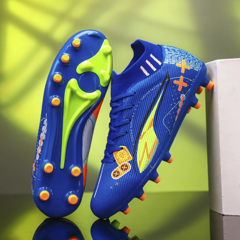 

Оригинальные мужские футбольные бутсы, кроссовки Society, высококачественные домашние футбольные бутсы с длинными шипами, спортивные тренировочные футбольные бутсы унисекс