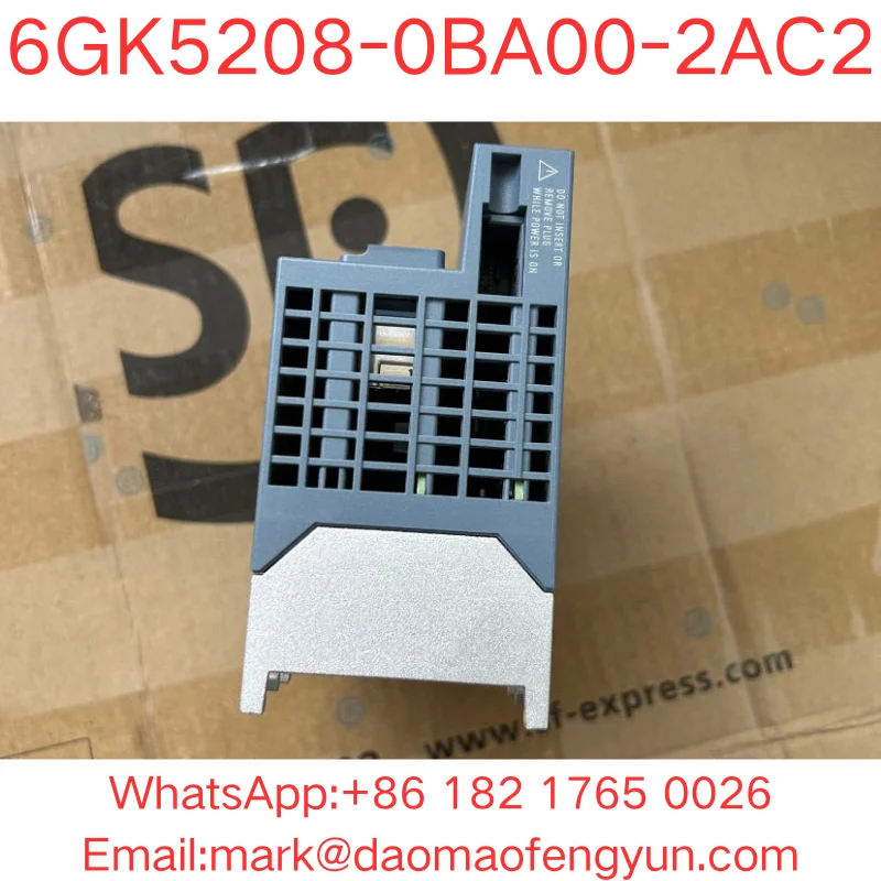 6GK5208-0BA00-2AC2 Used Tested OK In Good Condition SCALANCE XC208 manageable Layer 2 IE switch; IEC 62443-4-2 certified