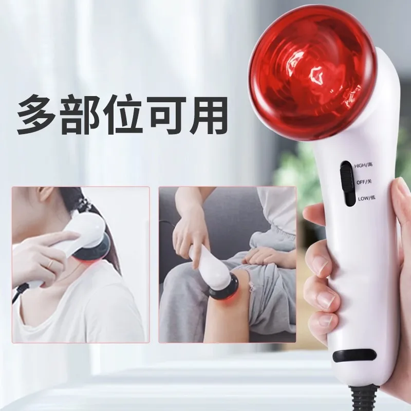 Portable household pet hot compress spotlight with handheld neck health lamp