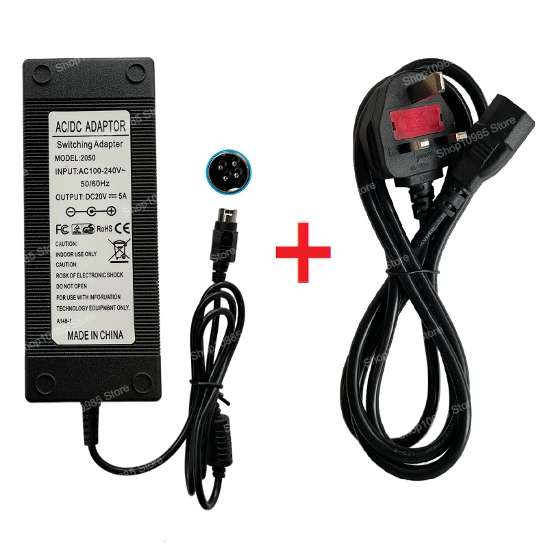 TWADP100 4pin 20V 5A موائم مصدر تيار ينطبق على GE vivid i اللون شاحن الموجات فوق الصوتية محول التيار الكهربائي ينطبق