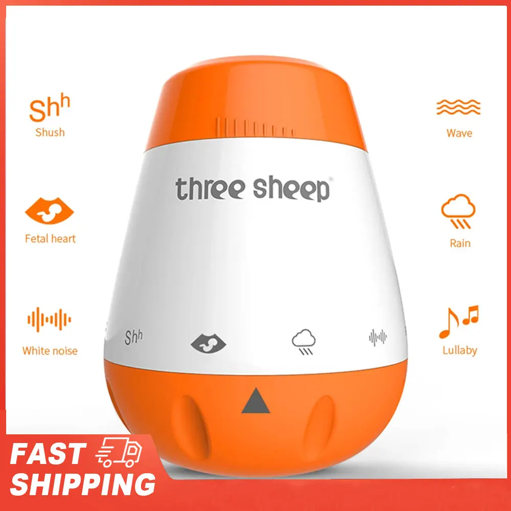 Smart Music Voice Sensor Infants Bad Sleep Helper Therapy Sound Monitor Generator Baby White Noise Machine for Babies Relax Toy