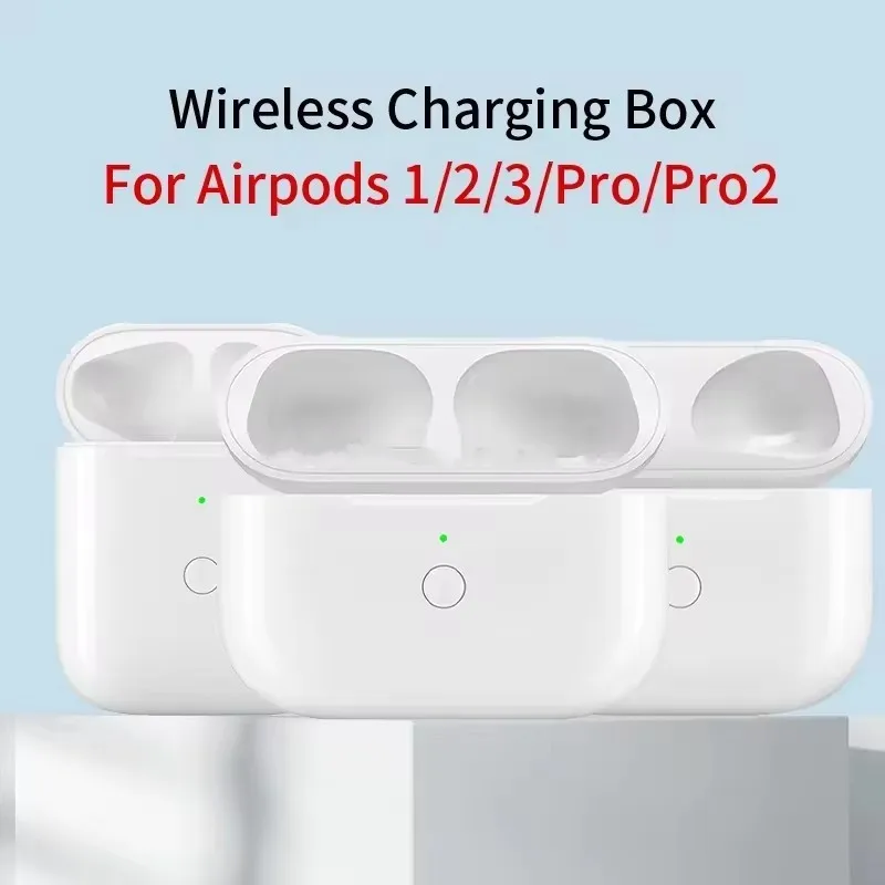 Replacement AirPod 3Charging Case, Compatible with AirPods pro 1 pro 2nd Generation, Wireless Charging Case, Bluetooth Pairing