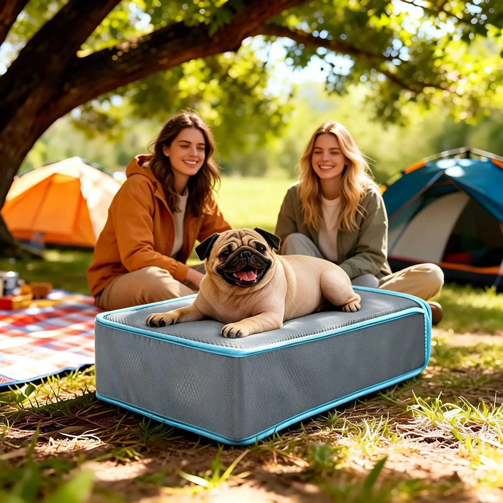 

Dog Cooling Mat With 5 Ice Packs 51.5x38x14cm Portable Washable Bed Pet Cooling Mat For Puppy Cat Summer Outdoor Indoor Travel