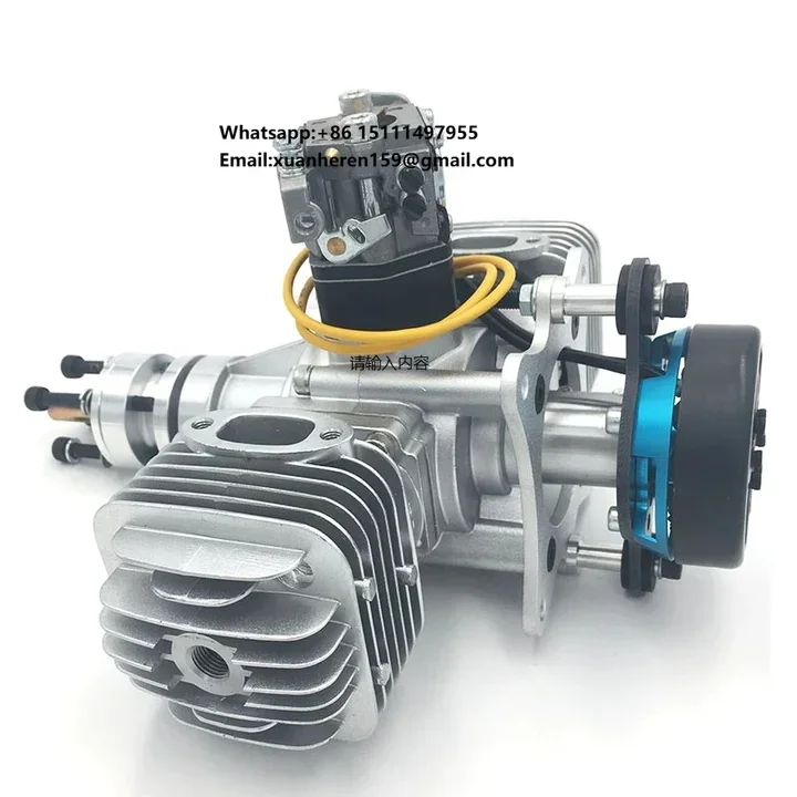 

Factory Outlet Original DLE 60CC TWIN UAV ENGINE WITH 14V180W POWER GENERATOR SYSTEM