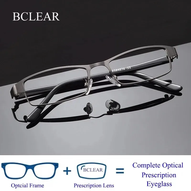 

Guvina BCLEAR классические мужские и женские оптические очки в оправе из сплава, ацетатная ножка, маленькое лицо, высокая рецепт, близорукость, чтение, мода E