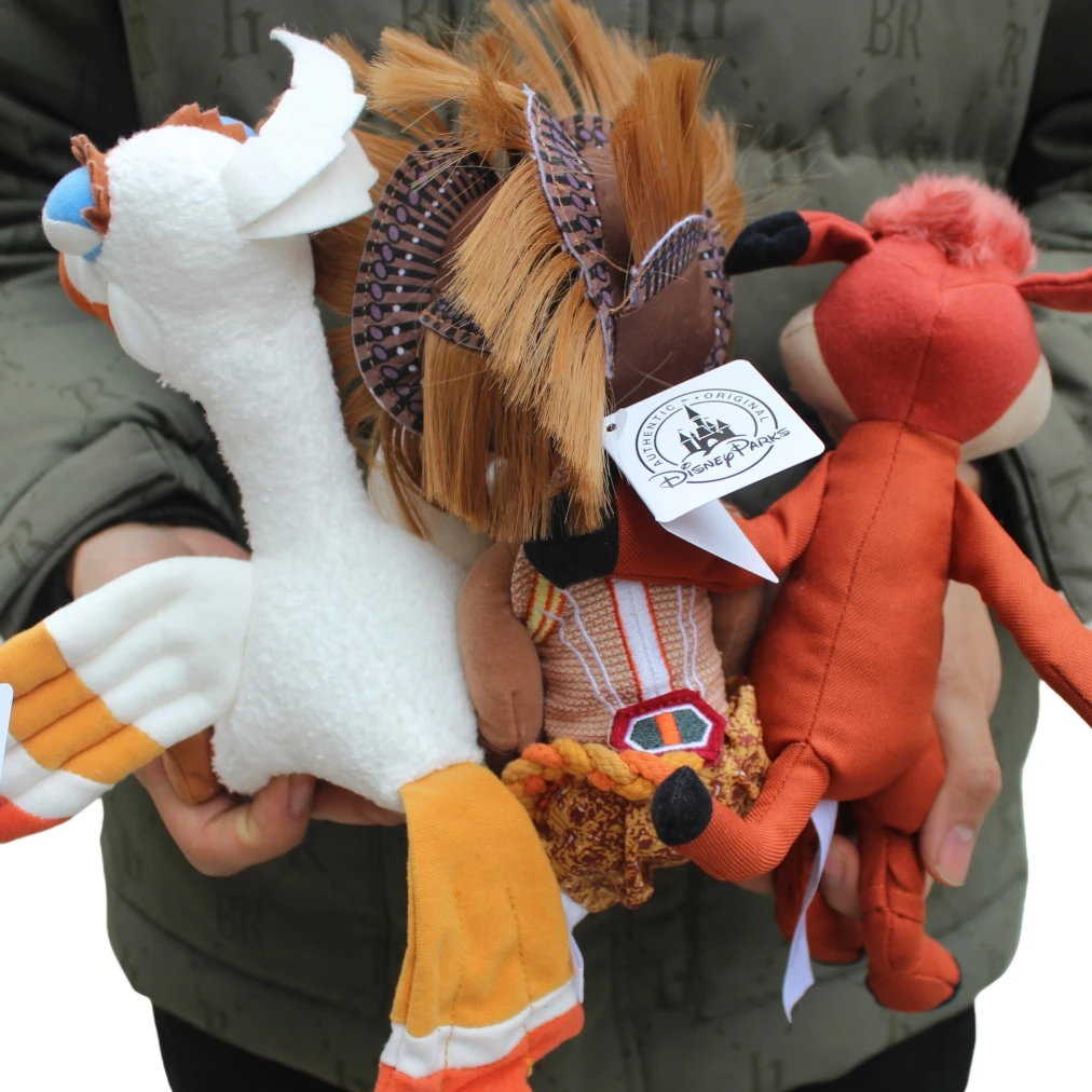 3 Piece Per Lot PRESENTS THE LION KING THE BROADWAY MUSICAL Simba Plush Soft Toys Collection