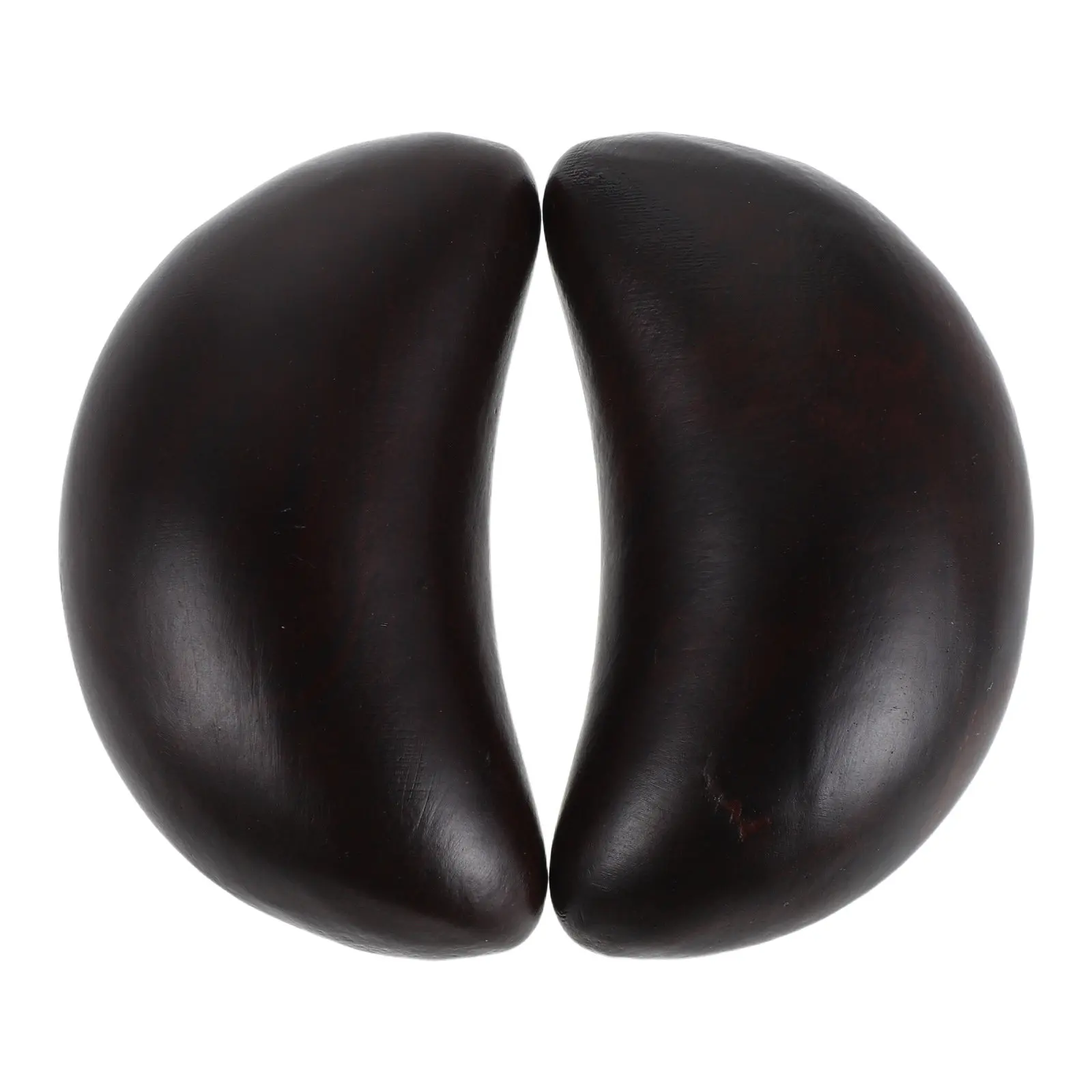 2 Pcs Chinese Divination Blocks Wooden Yin-Yang Moon Blocks Feng Shui Ornament Taoist Ritual Buddhist Divination Cups