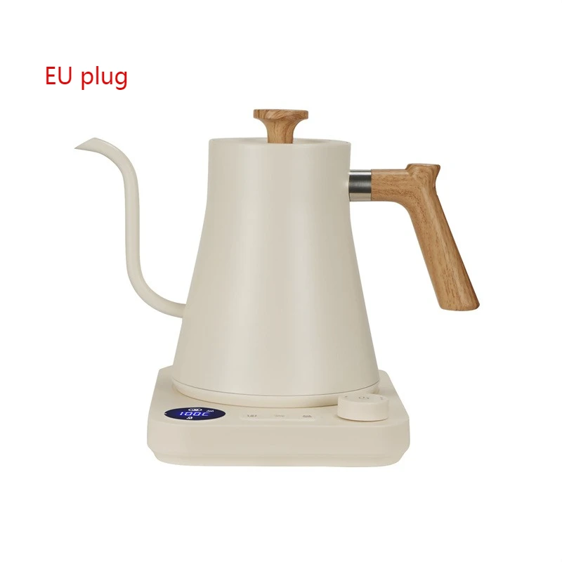 1200W intelligente elektrische waterkoker met constante temperatuur, handgebrouwen koffiepot, zwanenhalspot, gebruikt voor het zetten van melkpoeder