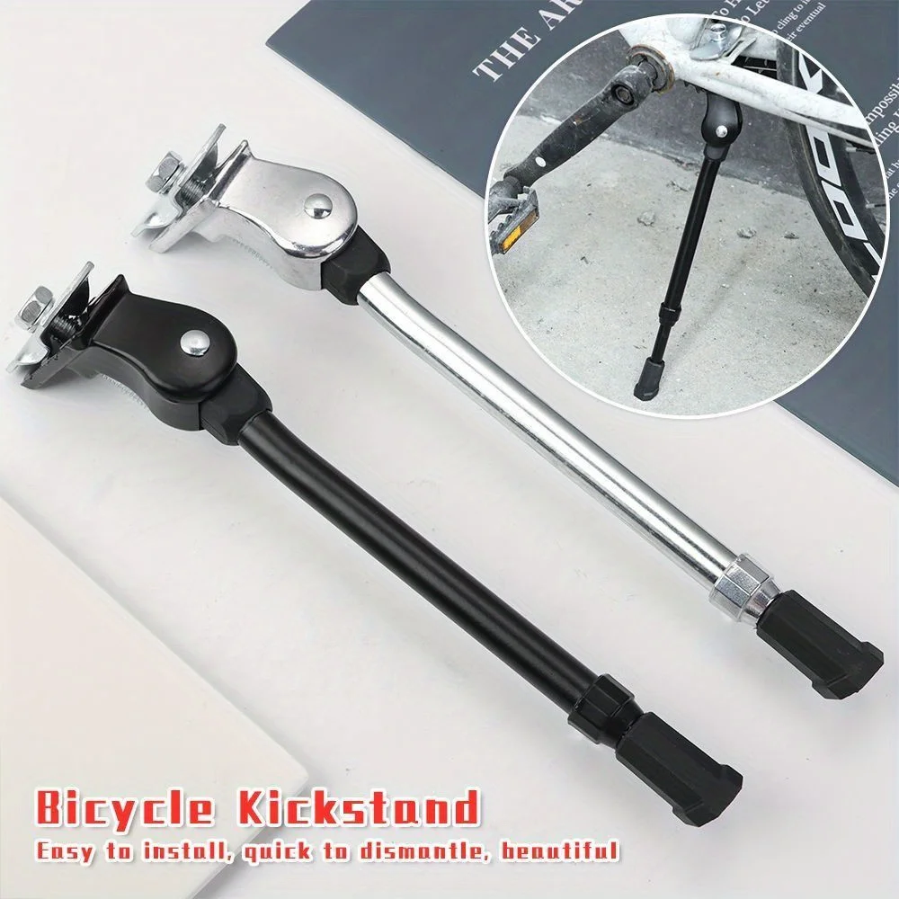 1PC bicycle equipment with mountain bike footrest, middle bracket, edge support, parking rack, bicycle support, riding