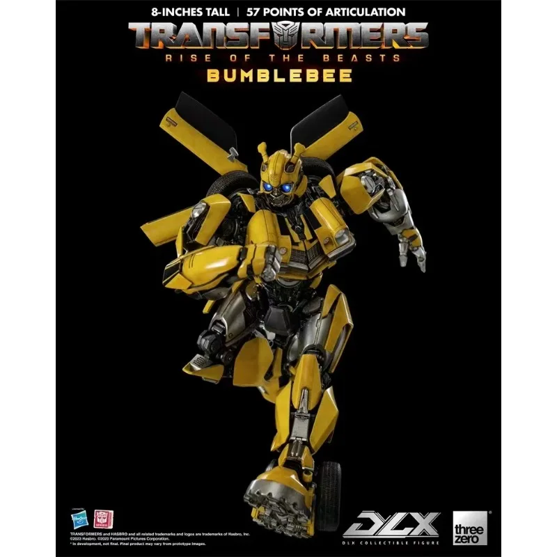 Original Hasbro Threezero Transformers DLX RISE OF THE BEASTS BUMBLEBEE Action Toy Figure Mode Ornaments