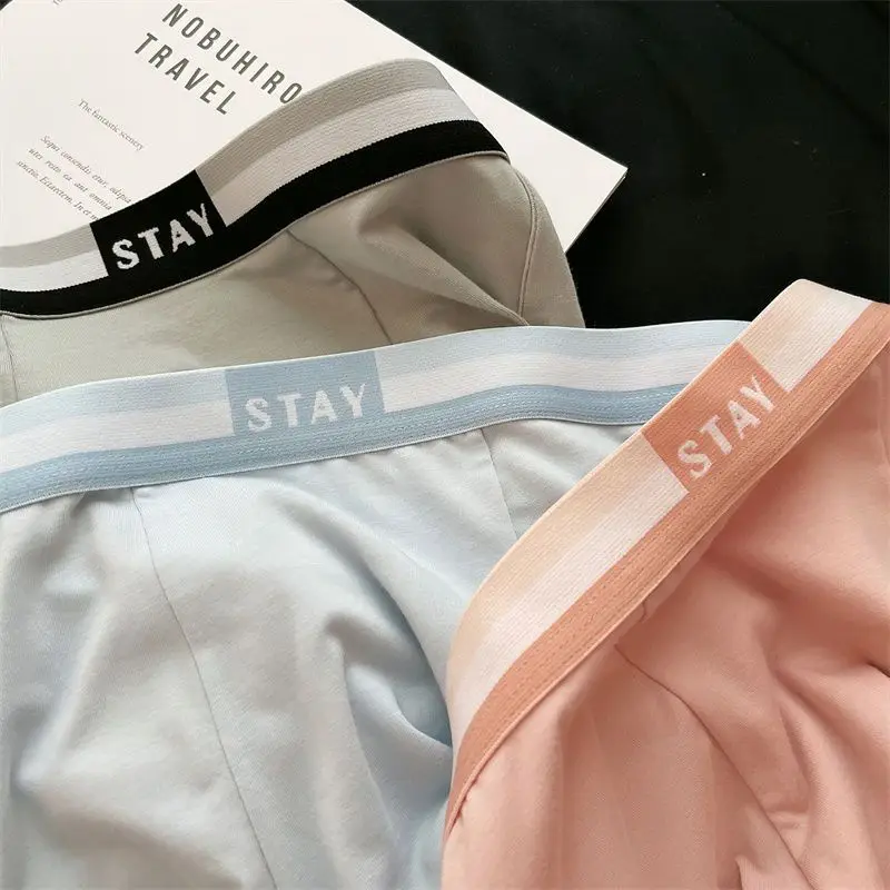 Men's Underwear Modal Cotton Sports Style Simple Boys Relaxed Comfortable Breathable Summer Trend Short Shorts with Four Corners