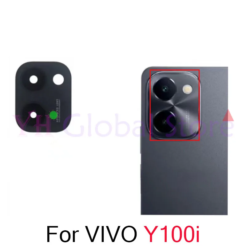 For VIVO Y100i Y100t Back Rear Camera Lens Glass Cover With Adhesive Sticker