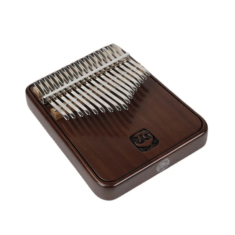 Kalimba Thumb Piano 17 Keys Portable Finger Percussion Instrument for Adults & Beginners Home Music Learning