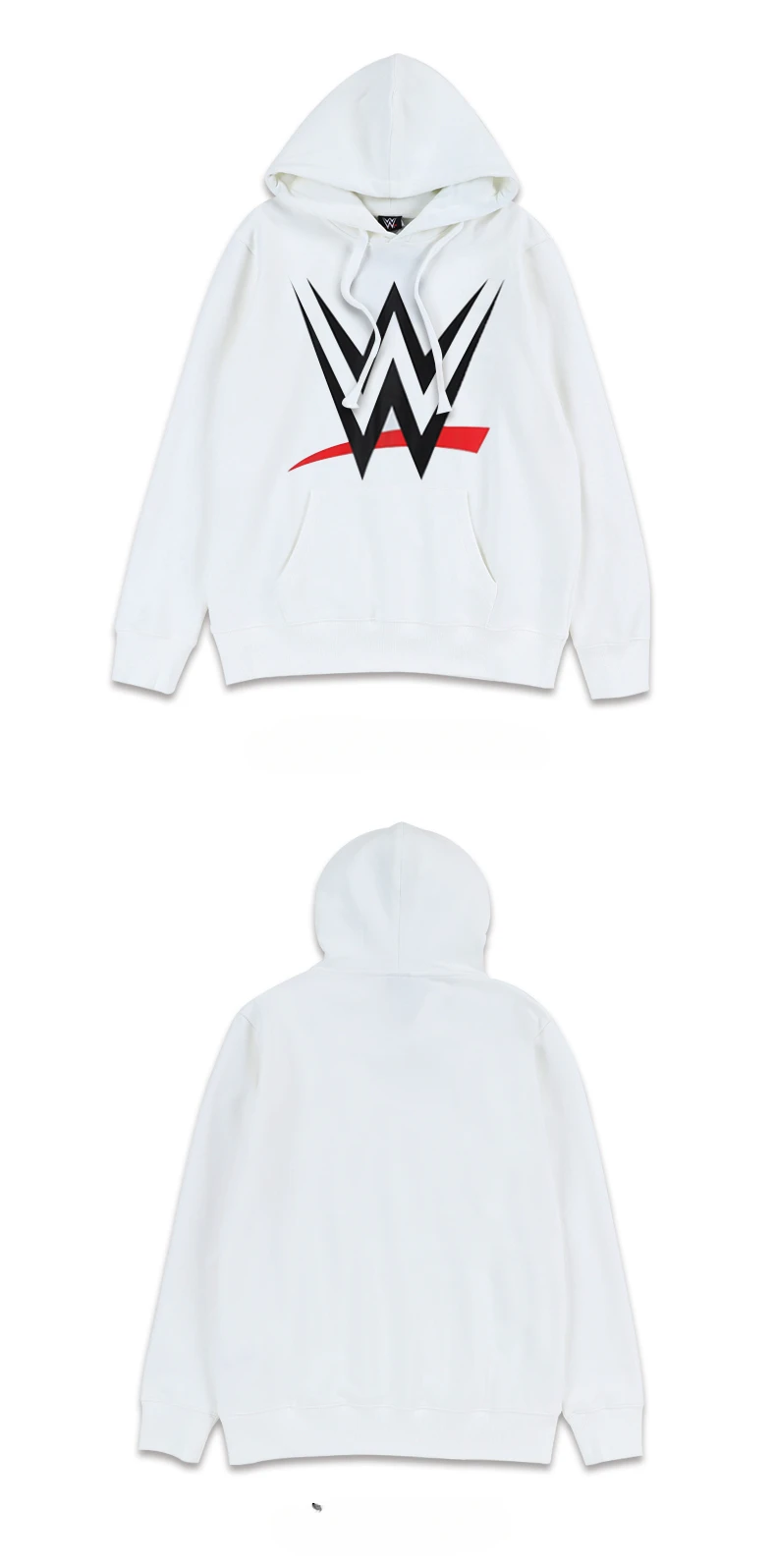 2024 New Fashion WWE American Loose Logo Print felpa con cappuccio allentata da uomo e da donna Pullover Coat Streetwear da uomo