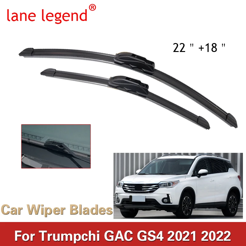 

Car Wiper Blades For Trumpchi GAC GS4 2021 2022 Car Accessories Front Windscreen Wiper Blade Brushes Cutter Auto Goods