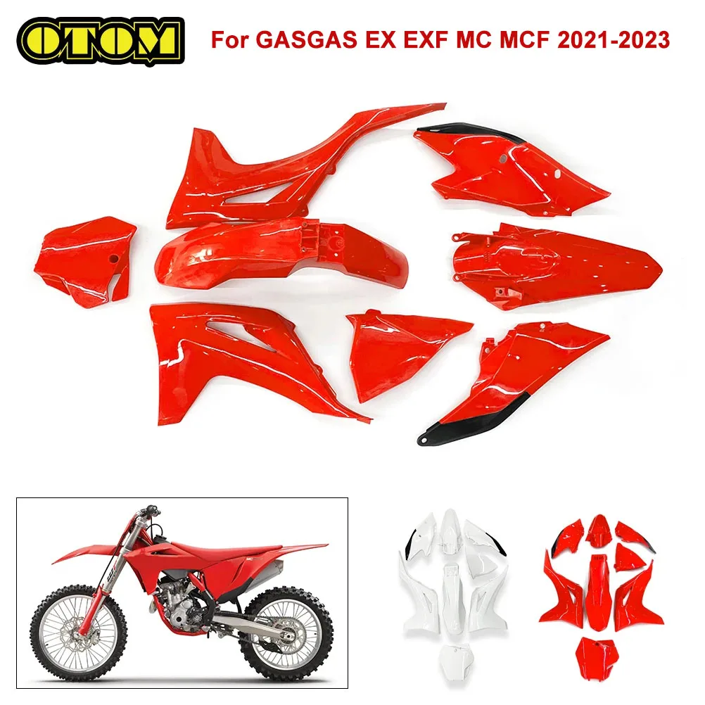 

For GASGAS Motorcycle Full Plastic Kit Body Cover Fairing Mudguard Fender Panel Plate EX EXF MC MCF 250 300 2021-2023 Dirt Bikes