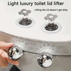 Non-dirty Hand Lift Toilet Lid Lifter Toilet Lift Lid New Toilet Lid Lifter Household Artifact Bathroom Restroom Accessories