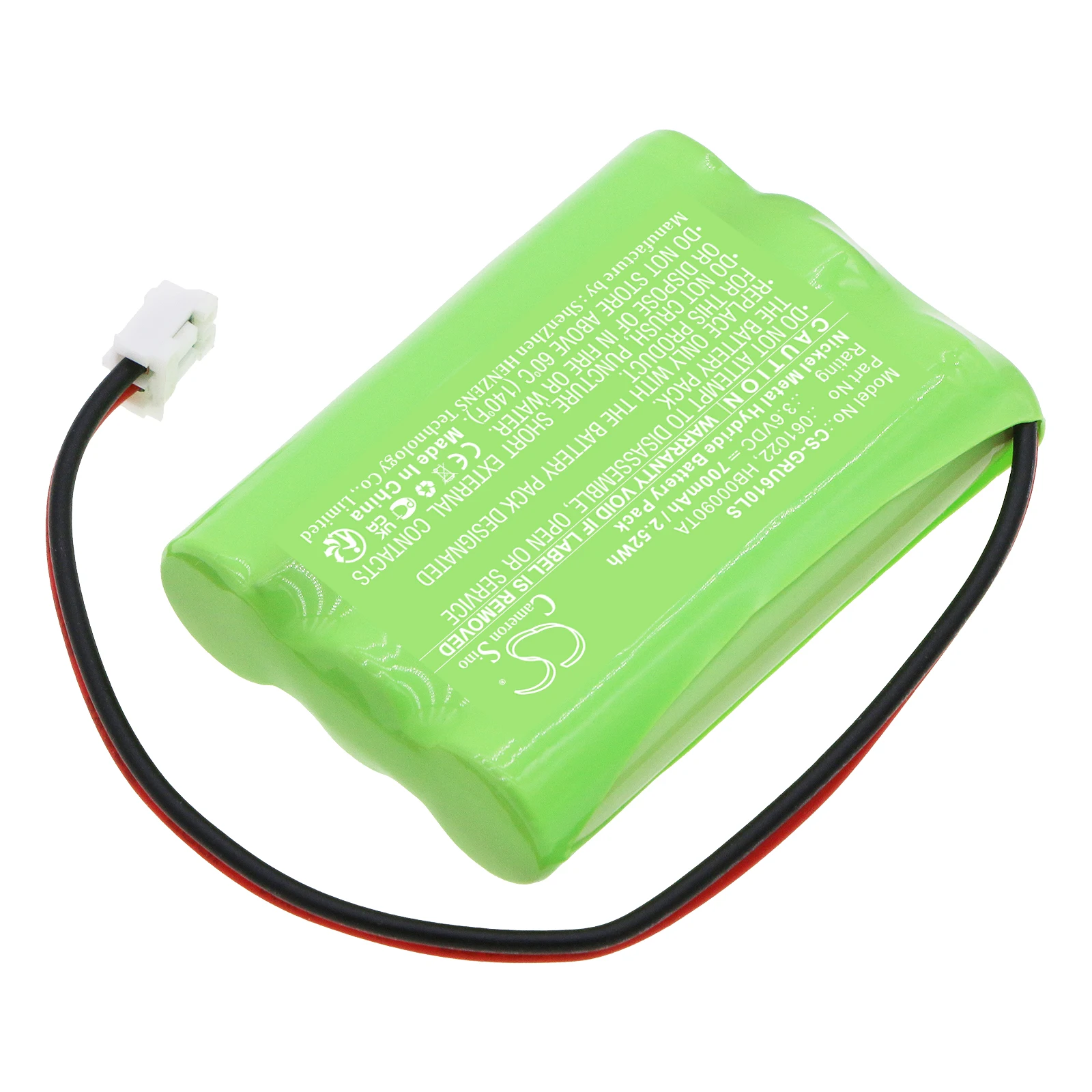 CS Replacement Battery For Legrand 061022, 062520, 062521 061022 700mAh / 2.52Wh Equipment, Survey, Test