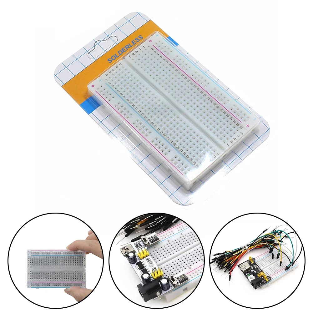 Universal Test Prototype Board Diy Breadboard Bus Test Circuit Board Organic Resin Length 8.5CM* Width 5.5CM Test Prototype Boar