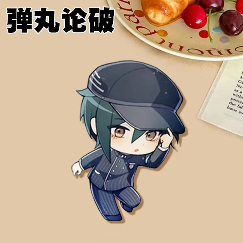 Anime Danganronpa Saihara Shuichi Kokichi Oma Acrylic Badge Cartoon Pins DIY Decoration Backpack Clothes Accessories